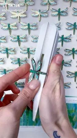 Dragonfly Enamel Pin – Botanical Bright