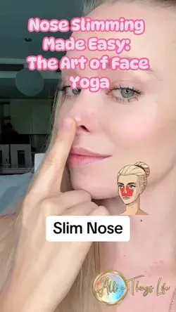 Refine Your Features with Face Yoga: Nose Slimming Secrets