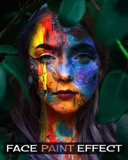 Face Paint Effect in Photoshop