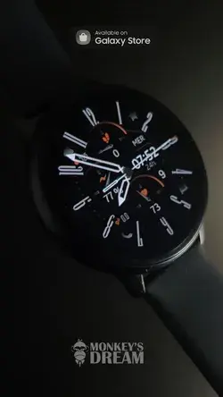 Modern and Classy Watch Face for Galaxy Watch, Watch3, Galaxy Active, Gear s3