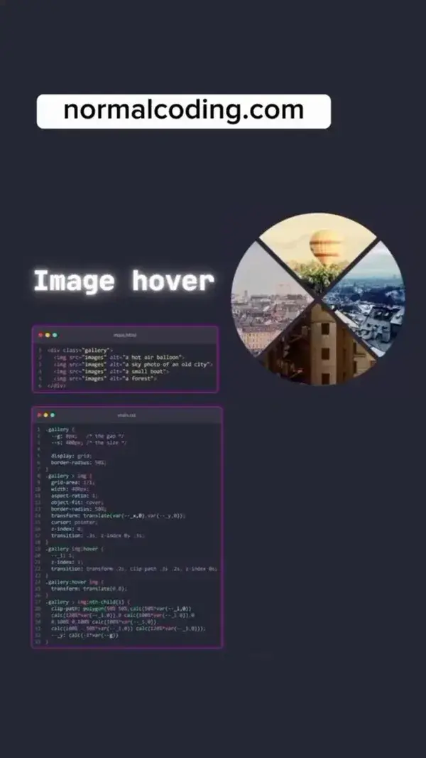 Image hover in CSS