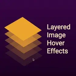 Layered Image Hover Effects with HTML & CSS | Isometric Design