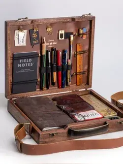 Wooden Briefcase For Writers