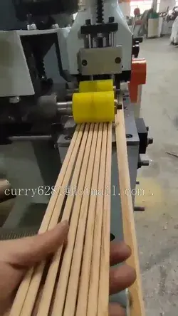 high speed round stick machine/wood broom handle machine/round rod milling machine