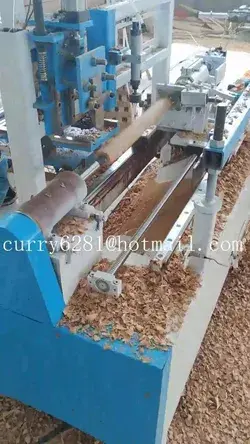 produksi pegangan kayu bulat