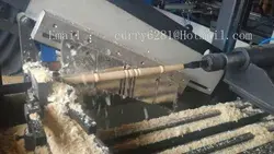 Automatic Feeding Back Knife Wood Lathe Machine