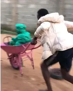 😂 The cutest reenactment!🔥 #Nigerian Children 💚🇳🇬