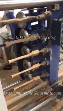 Wood Axe Handle making Machine, Wood Hammer Handle milling Machine, Wood Pickaxe handle Machine