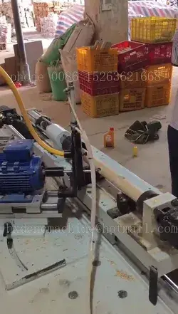 clothes wooden tree Drilling hole and Tapping Machine