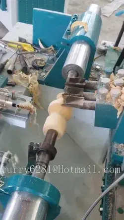 Wood Turning - Wooden Draw pull