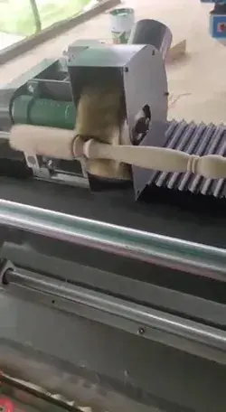 automatic wood polishing machine