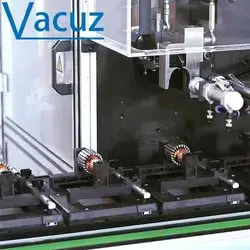 Vacuz Automatic Armature Rotor Stator Motor Coil Slot Wedge Insulation Paper Insertion Machine Price
