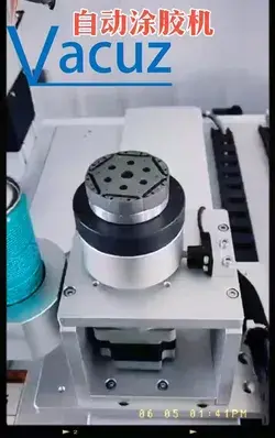 China Vacuz Automatic BLDC Brushless Drone Motor Stator Coil Glue Dispensing Machine Manufacturer