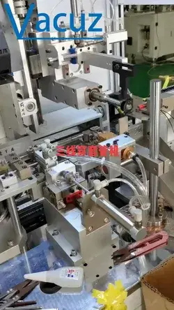 3 Wire Fully Automatic Transformer Bobbin Coil Teflon Tube Insertion Winding Taping Machine Price