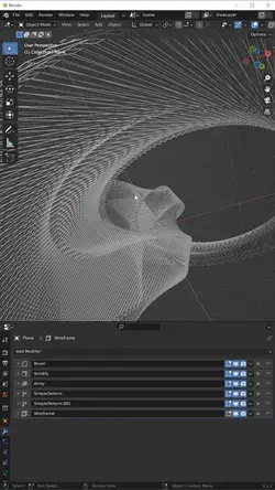 Twisting Structure Blender 3D Tutorial