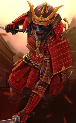 Samurai Skull