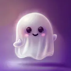 Who says ghosts can't be cute? This little guy is melting hearts everywhere.