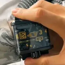 futuristic watch