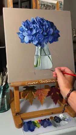 Blue Hydrangeas | Fine Art Print