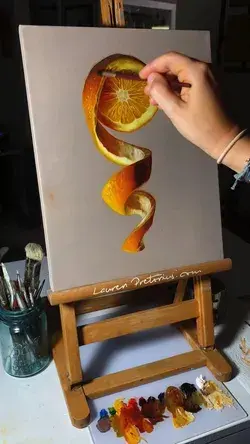 Orange Twist | Oil Painting Demo