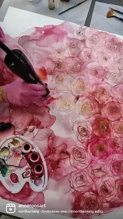 Get my Roses Course + Introduction into Alcohol Ink Art course for Free