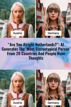 “Are You Alright, Netherlands?”: AI Generates The ‘Most Stereotypical Person’ From 20 Countries, An