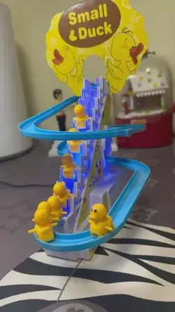 Duck Climbing Stairs Track Toy