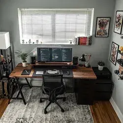 More Masculine Office Colors