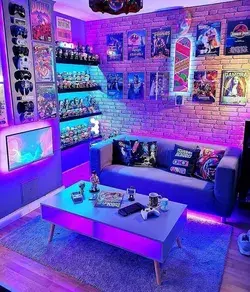 gaming aesthetics game room poster game concept art characters game room decor gamer design game art
