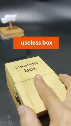 Very boring box, can't stop! ! Fully Assembled Useless Box