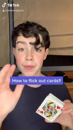 How to shoot out cards!