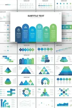 InfoShop-Infographic Presentation PowerPoint Template