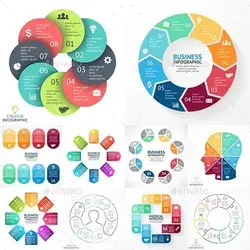 8 Steps Infographics. PSD, EPS, AI., Infographics | GraphicRiver