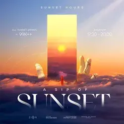 A Sip of Sunset trong 2023 | Áp phích, Ý tưởng, Ý tưởng hình xăm