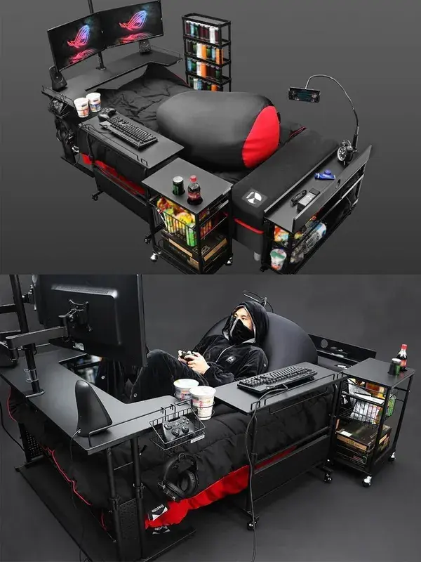 Bauhautte Gaming Bed Setup