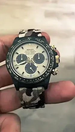 Rolex Watches Carbon Daytona DESERT EAGLE