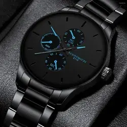 Wristwatches Men&#039;s Fashion Ultra Thin Digital Scale Zinc Alloy Quartz Watch Black