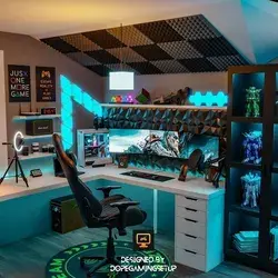 game room decor gaming room ideas gamer room design  small game room gaming desks games kids gaming