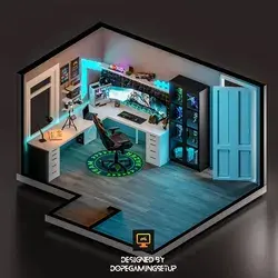 PC Setup Game Room For Home In 2023 | Get The Ideas & Decorate Your Gaming Room | Home Decor Ideas