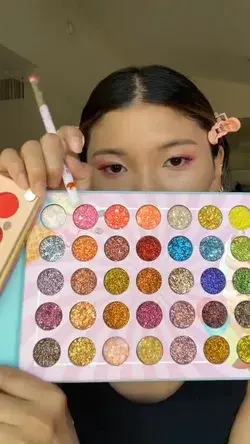 😋124 shades eyeshadow inspired by your favorite fast food!