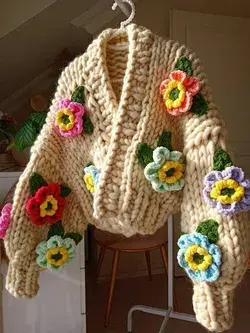 Most Stylish Trendy Clothes Useful Crochet Elegant Cardigans Sweater Free Pattern's Diy Project's