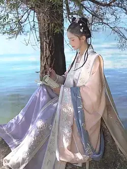 Chinese Style Elegant Hanfu Ancient Princess Fairy Cosplay Costume Exquisite Embroidery Han Dynasty