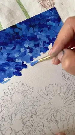 Beautiful Sunflower Painting 🌻🌻
