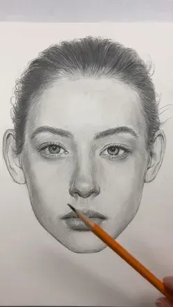 How to Draw a Front Face. Face Proportions by Nadia Coolrista 