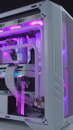 Custom Water Cooled Gaming PC Build | Cooler Master HAF500 case.