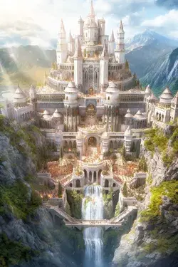 Castle of Grace - High Fantasy Concept Art Environment