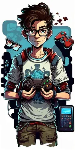 Gaming Boy wallpapers for iPhone phone HD