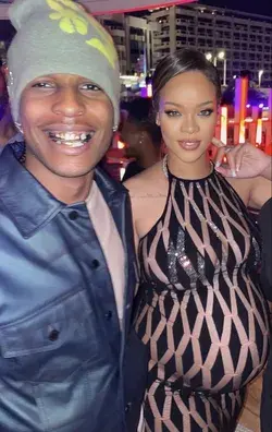 Rihanna and Rocky in Cannes