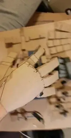 Easy DIY cardboard glove tutorial