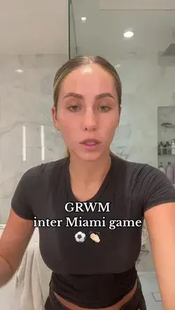 GRWM FOR MIAMI SOCCER GAME